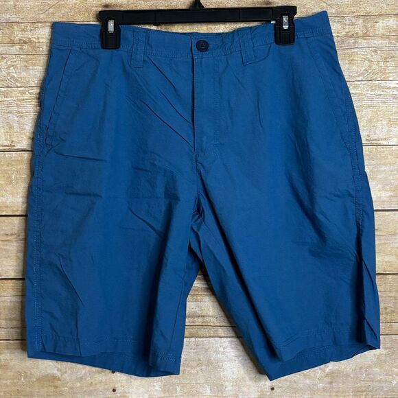 COLUMBIA REGULAR CASUAL CLASSIC EVERYDAY FLAT FRONT OUTDOOR PREPPY SHORTS SZ. 34 - Picture 1 of 5